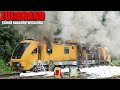 [TURMTRIEBWAGEN DER DB IN FLAMMEN!] - Starke Rauchentwicklung | Schaumangriff | Feuerwehr Haan -