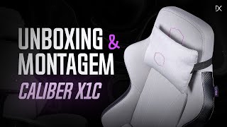 Cadeira Gamer Cooler Master Caliber X1C | Unboxing e Montagem