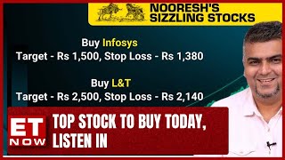 Stock Recommendation By Nooresh \u0026 Kunal | ITC, SBI, Infosys, L\u0026T And So On | First Trade |ET NOW