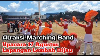 Marching Band of Baubau 2 Public High School Ahead of the August 17 Flag Ceremony