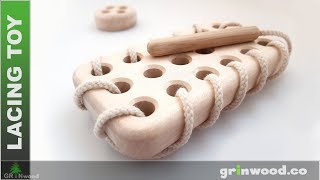 🟢 Making Wooden Toddler Toy - How to Make a Montessori Wooden Toy