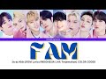 Stray Kids - FAM (Korean Ver.) [ROM Lyrics/INDONESIA Lirik Terjemahan] COLOR CODED