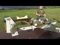 seagull super tucano 91 1650mm arf and saito 125 four stroke glow engine maiden flight