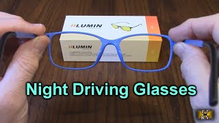 Illumin Night Driving Glasses - Improved Road Safety, Advanced High Optical Quality Lenses REVIEW