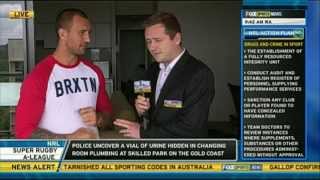 Quade Cooper Fox Sports News - Day in the Life of Quade