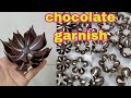 New Chocolate Garnish Design| New Chocolate Garnish 2023 | Latest Chocolate Garnish #garnish #cakes