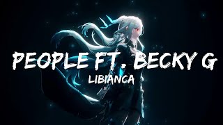 Libianca - People ft. Becky G Lyrics Vibes