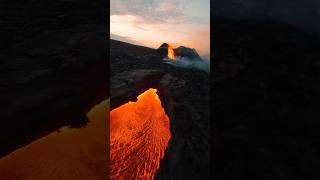 I MELTED my Drone Flying into Icelands NEWEST Volcano: Litli-Hrútur