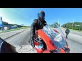 to run or not to run from the police cbr600rr motovlog 79