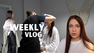 WEEKLY VLOG - nowe brwi, farbowanie w domu, wesele, wyjazd ze znajomymi