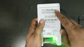 Navkar Systems Lock Power Supply Operated by Switch – Simple, Secure, and Reliable!