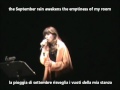 alice nomadi rieti april 2 2011 with lyrics and english translation