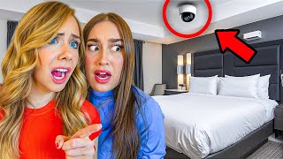 STALKER PUT A HIDDEN CAMERA IN OUR HOTEL ROOM...