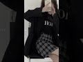 korean high waist plaid skirt from shopee 🧚🏻‍♀️ link in the description shopeefinds