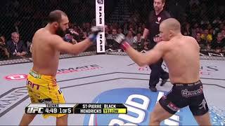 That moment when Hendricks tapped vs GSP