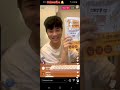 yenjamin 옌자민 🥰 instagram live 😍 《 21 4 27 》