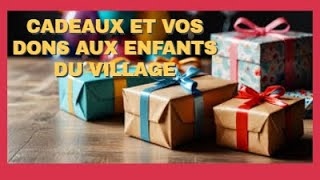 V.RUSSIE - REMISE DES CADEAUX ET DONS AUX ENFANTS DU VILLAGE