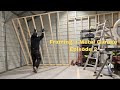 Framing Metal Garage Episode 2 | NYE Gingerbread House Demolition