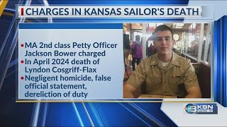 Fellow sailor arraigned in death of Kansas sailor