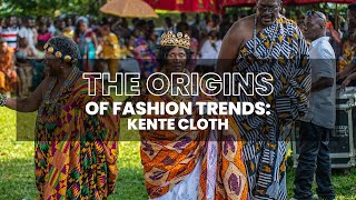 Discovering the origins of global fashion trends: Kente cloth - Ghana