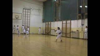 Karate klub Sampion Krusevac - polaganje za crni pojas -