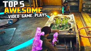 Top 5 AWESOME PLAYS in Video Games #3 | Chaos