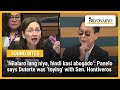 ‘Nilalaro lang niya, hindi kasi abogado’: Panelo says Duterte was ‘toying’ with Sen. Hontiveros