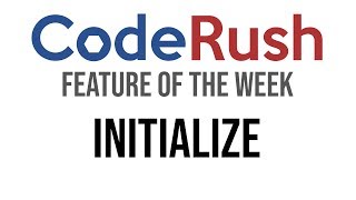 CodeRush FotW: Initialize