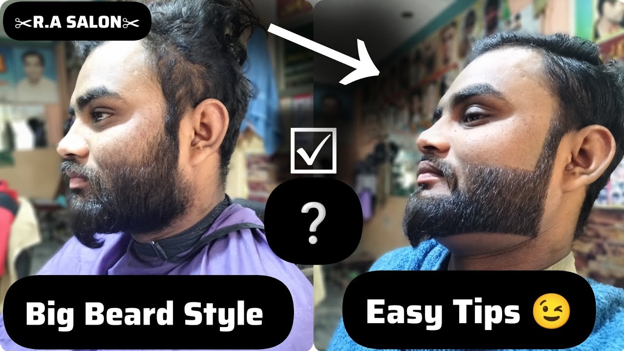 How To Big Beard Cutрџ ґ Full Tutorial Video Easy Tipsрџ ґ Step By Step