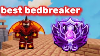 Best Infernal Shielder BedBreaker In Ranked… (Roblox Bedwars)