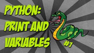 Python: Printing and Variables [#2]