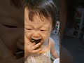 윤지아기 김먹방 u0026 하정우 김먹방 koreanbaby babymukbang