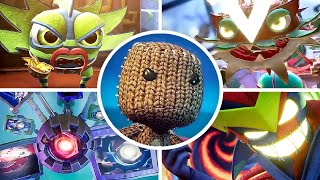 Sackboy: A Big Adventure - All Bosses + Ending (No Death)