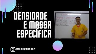 Aula 01 - Densidade e Massa Específica