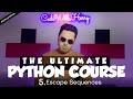 Comments, Escape Sequences & Print Statement | Python Tutorial - Day #5