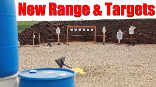 New Shooting Range & Targets + DIY $100 Plate Rack