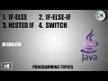 Decision making statements | if else | else if | switch case