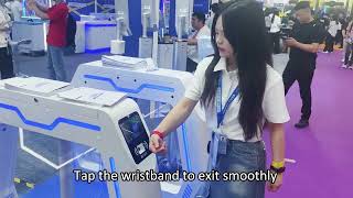 The wristband that locks the gate when time's up 🔒⏱️