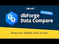 How to compare data in two MySQL Databases using dbForge Data Compare for MySQL?