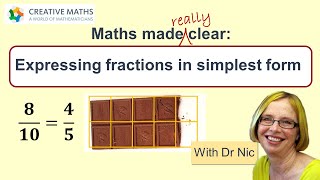 Expressing Fractions in Simplest Form - Maths made really clear