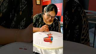 Traditional aari design | aari work for beginners | aari class #onlineclass #aariwork #shorts