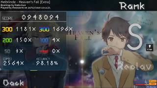 heaven fall extra+fl 0miss 98;18%(this record lag sorry)