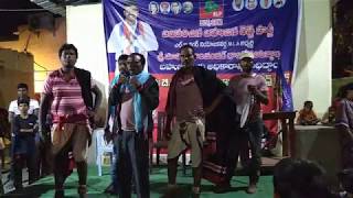 BLF - CPIM Song Performance by Prabhaker and Team at Bharath Nagar Meeting