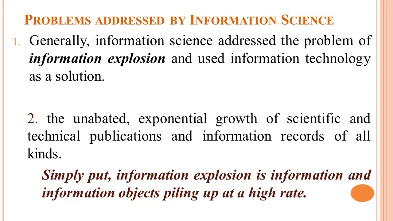 Introduction To Information Science - YouTube