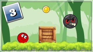 Przygody Na Tle Przyrody! Gry Online: Ball Hero Adventure: Red Bounce Ball #3