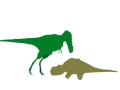 asdc albertosaurus vs rugops