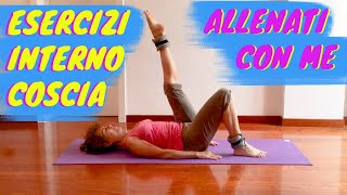 Esercizi interno / esterno coscia | Workout da casa | SILVA IOTTI