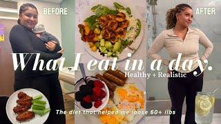 WHAT I EAT IN A DAY TO LOSE WEIGHT & MAINTAIN A HEALTHY LIFESTYLE | quick & easy recipes + Yesoul!
