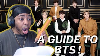 First Time Reacting To 'A Guide To BTS Members: The Bangtang 7' **I'm Your Hope You're My Hope**