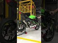 ternyata Kawasaki ZX6R lebih serem suara nya #shorts #zx6r #exhuast